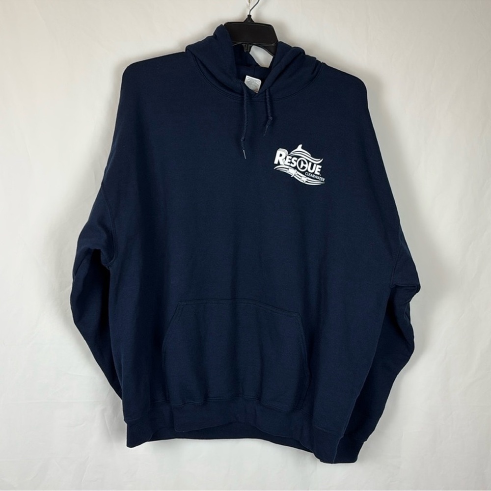 Clearwater Marine Aquarium 2XL Hoodie Navy Blue NEW WITHOUT TAGS